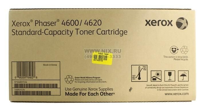 106R01534 Black Xerox картридж оригинальный